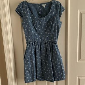 Old Navy Cotton Cap Sleeve Floral Dress Size 8